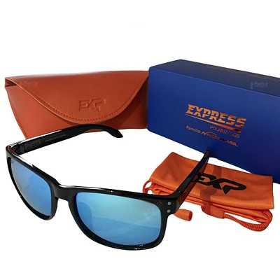 Óculos Polarizado Express Nakamura Floating Azul Rev