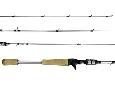 Vara para carretilha Okuma Azaki 6'6" (1,98m) 14 Lbs AZK-C-662ML 02 Partes
