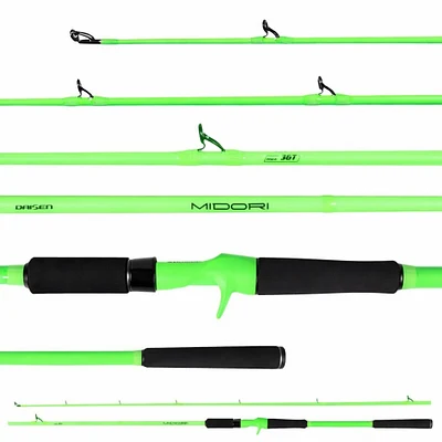 Vara para Carretilha Daisen Midori 6'3" (1,91m) 17 Lbs S17-632-F-M - 02 Partes