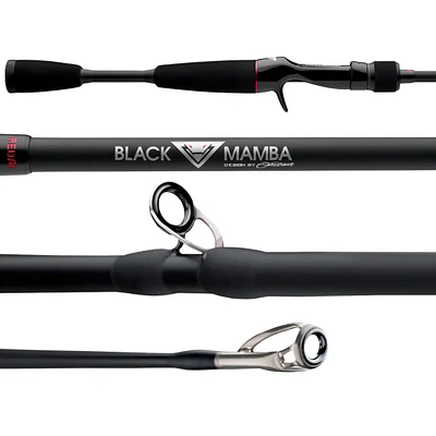 Vara para carretilha Redai Black Mamba Second Generation 5'8" (1,73m) 12 Lbs BM2S 1258