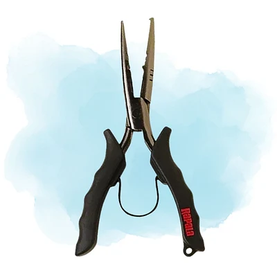 Alicate Rapala Multifunção Stainless Steel em Aço Inox 16,5cm - 51RARSSP6