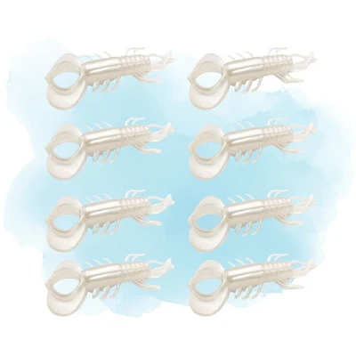 Isca Artificial Monster 3X Soft Bass Bullet Crab 8cm - Cartela com 8 unidades