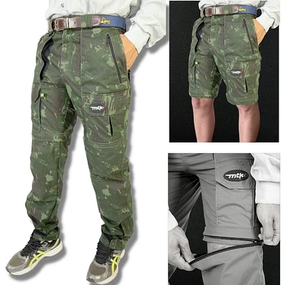 Calça Bermuda Mtk Amazon Camuflada Verde - 40 ao 54