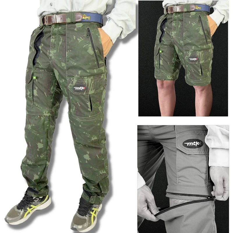 Calça Bermuda Mtk Amazon Camuflada Verde - 40 ao 54