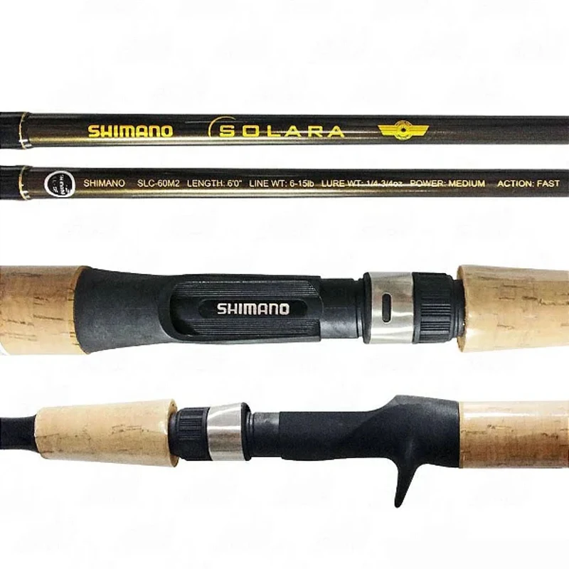 Vara para carretilha Shimano Solara 6'0" (1,83m) 15 Lbs - SLC-60M2 - 02 Partes