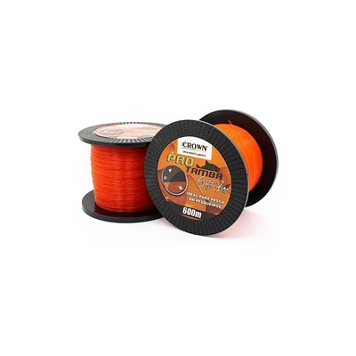 Linha monofilamento Crown Pro Tamba Soft 600m - Orange