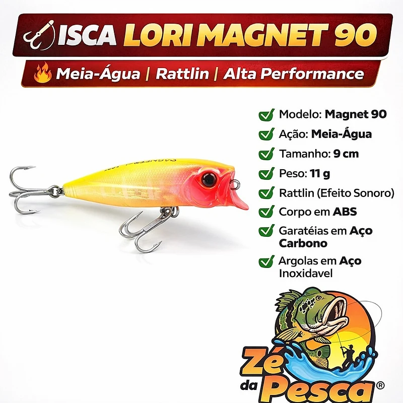 Isca Artificial Lori Magnet 90