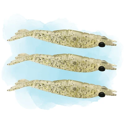 Isca Artificial Monster 3X Camarão X-Real 7cm