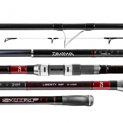 Vara para molinete Daiwa Ninja Surf 4,20m NJS150420GP-AI 03 Partes
