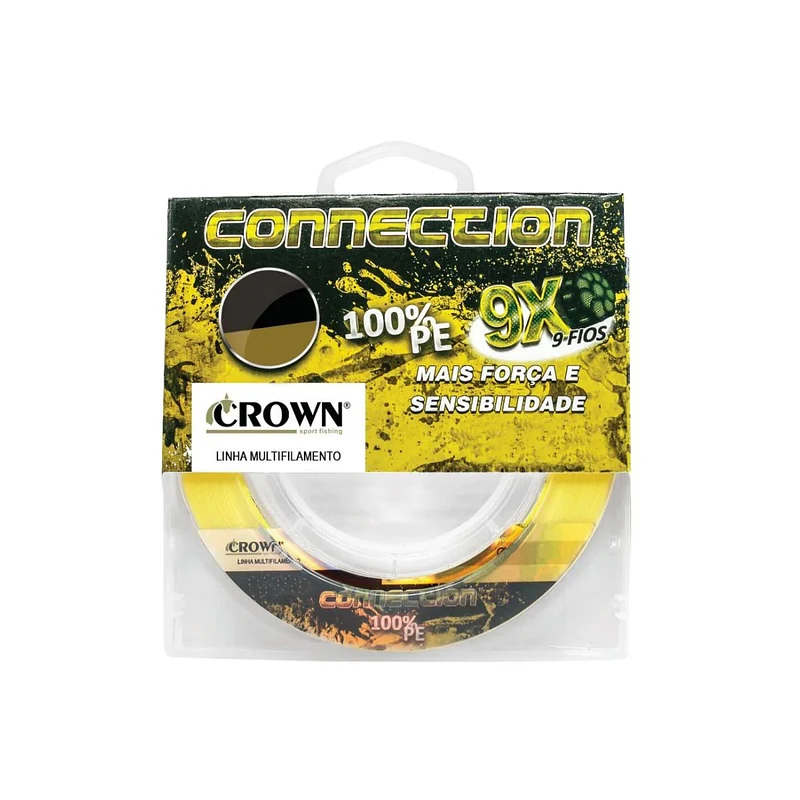 Linha multifilamento Crown Connection 12X 100% PE 150m - Roxa