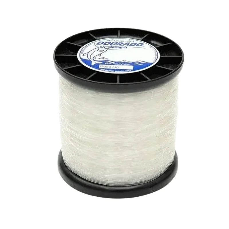 Linha de Monofilamento Mazzaferro Dourado Premium Branca 250 gramas 0.40mm - 17,2Lb - 1591 metros