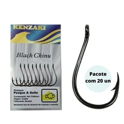 Anzol Kenzaki Black Chinu