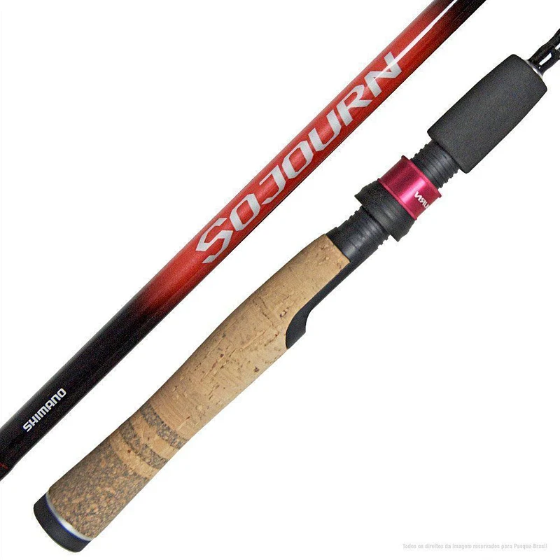 Vara para molinete Shimano Sojourn 5'6" (1,68m) 10 Lbs SJS56UL2B 02 Partes