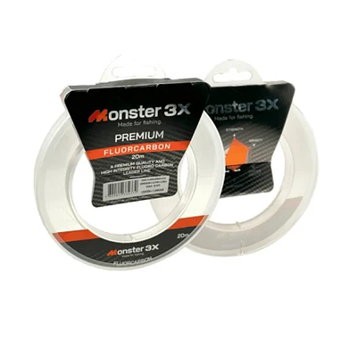 Linha Premium Fluorcarbon Monster 3X 20m